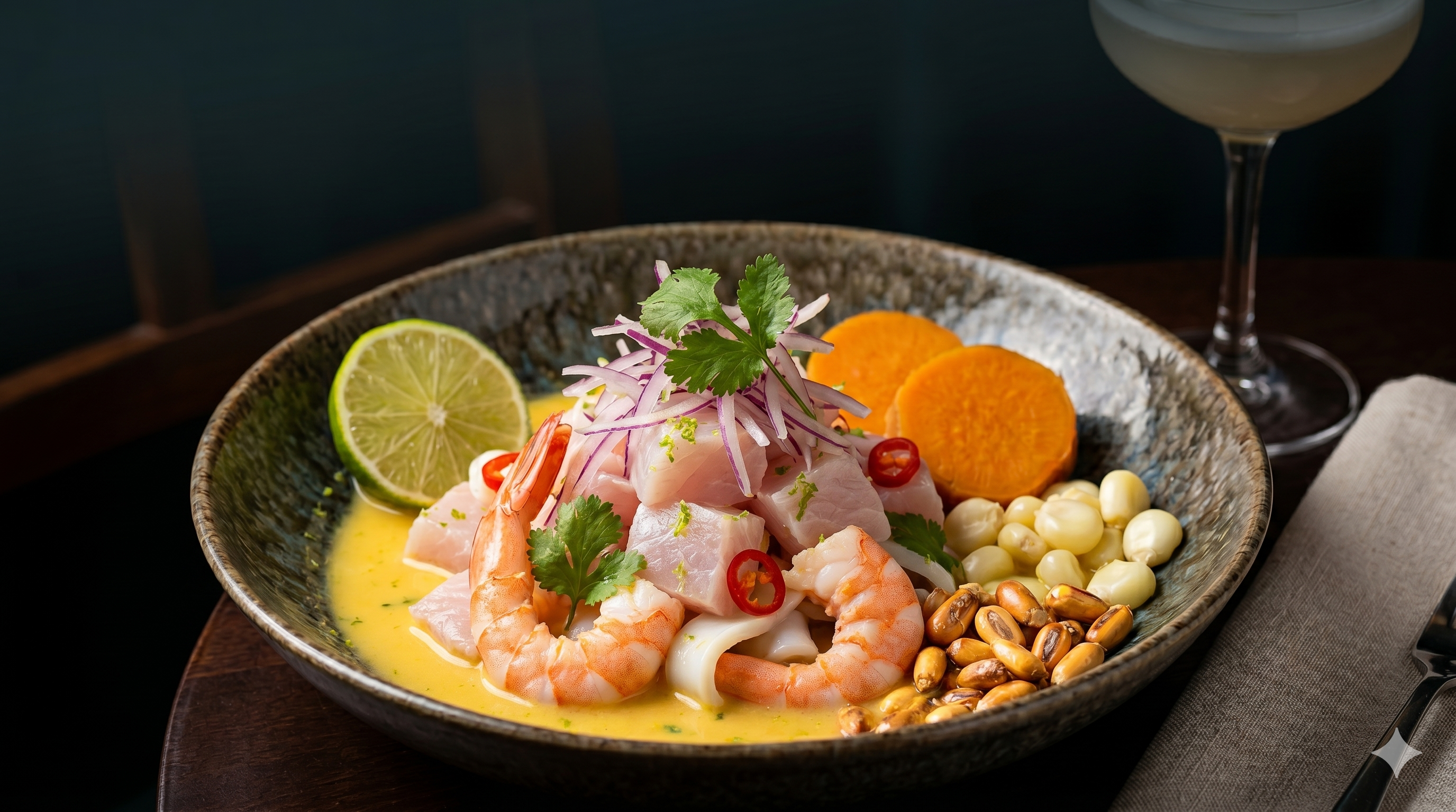Platos Fríos - Ceviches y Tiraditos